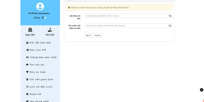 Quy trình rút tiền WW88 rất đơn giản